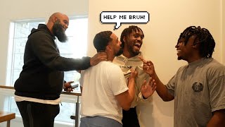 Big Bro Choked Him Out!