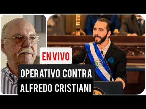 #ENVIVO Allanamiento de Propiedades del Ex Presidente Alfredo Cristiani Por Orden de Nayib Bukele