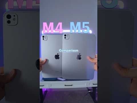 NEW M5 vs M4 iPad Pro🤔#ipadpro