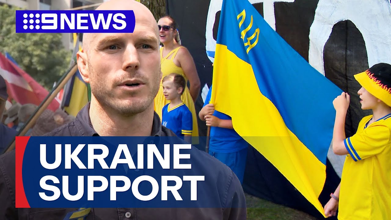 Australia shows support to Ukraine two years after war began |