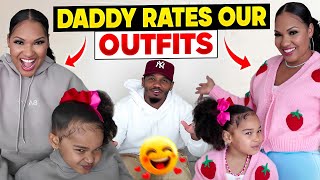 Daddy Rates Mommy and Me Outfits