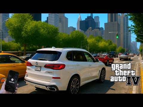 GTA 4🟢 UBER IMERSÃO REALISTA de BMW X7 2021