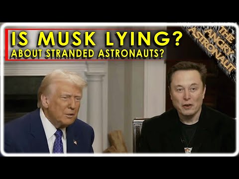 Is Elon Musk lying about the "stranded" NASA astronauts?