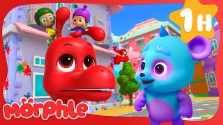 🫧 Bubble Trouble! 🚿 Too Many Bubbles! | Morphle | Kids Road Trip! | Kids Songs and Stories