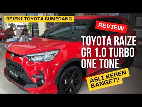 REVIEW LENGKAP TOYOTA RAIZE GR 1.0 TURBO ONE TONE : DESAIN STYLISHl DAN PERFORMA BERTENAGA‼️