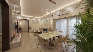3BHK - Shoba Forest Edge | Best Interior Designers in Bangalore | The KariGhars