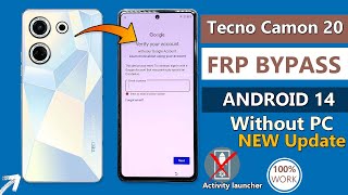 Tecno Camon 20 Frp Bypass Android 14 Latest Update | Tecno Camon 20 Google Account Remove | 2025