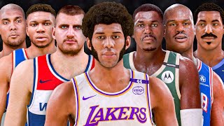 I Put The 30 Greatest NBA Bigs Ever In One Draft