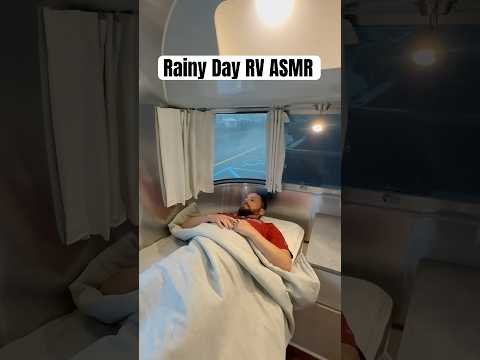 Rainy Day ASMR in an Airstream RV