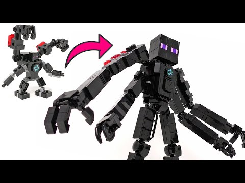 Upgrading My Son's Minecraft Mutant Enderman Mech