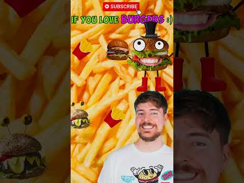 ???? MrBeast Whopper Song? GENTLEMAN And Monster Burger ? Animation Burger #gigistudios #mrbeast