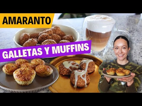 Muffins y galletas con amaranto #balanceandolavida