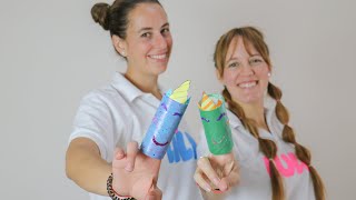Manualidades geniales hechos con rollos de papel