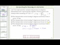 Understanding Derivatives and Temperature Change