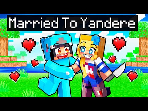 Getting MARRIED to a YANDERE in Minecraft!