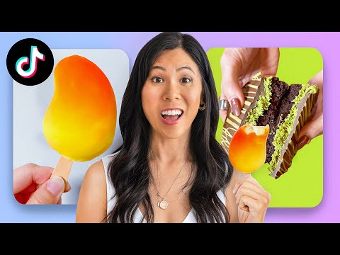 I Tested the MOST SATISFYING TikTok TREATS Recipes! 🥭