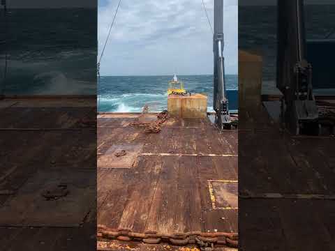 The man who anchored the ship. | watch until the end! #shorts #ship