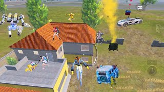 Wow!😍 NEW BEST LOOT GAMEPLAY with/ p90+Groza+mg3🔥Pubg Mobile