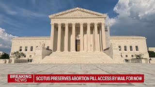 YouTube video thumbnail: Supreme Court Preserves Abortion Pill Access by Mail