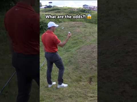 WHAT just happened to Rory McIlroy?! 👀