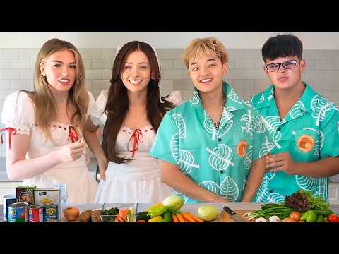 I Tried Cooking With Pokimane, Sketch & QTCinderella..