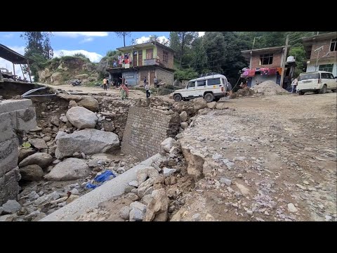 Cloudburst in Bhanthal village Karsog near Shimla || Himachal Pradesh, India