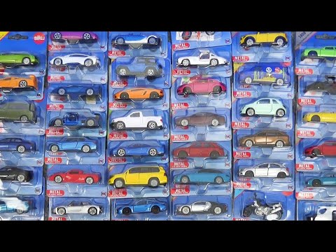 siku（ジク）のベンツやポルシェ、BMW、ランボルギーニなどたくさん開封して遊ぶよ♪