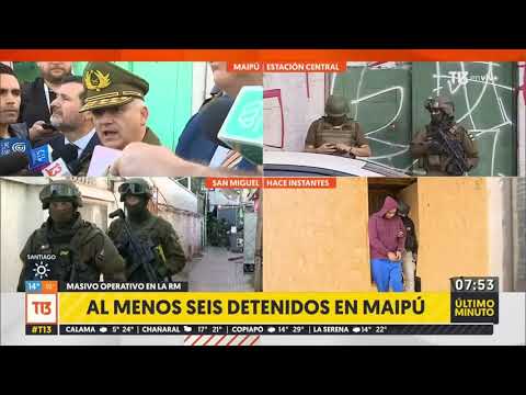 Carabineros: "Es un duro golpe al Tren de Aragua", tras megaoperativo por caso Ronald Ojeda