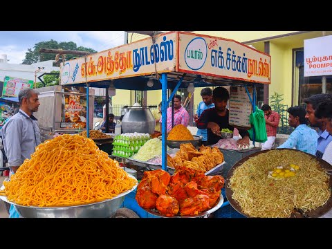 திருச்சியை அசத்தும் அத்தோவும் வெங்காய முட்டையும் | Atho Kadai  Trichy | Athoo fry + Masala Egg+Soup