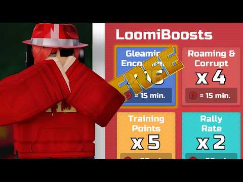 Gleam Boosts Are Now FREE in Loomian Legacy! *act fast*