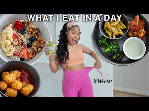 What I Eat To LOSE BABY WEIGHT! (easy, vegan + SUPER tasty)