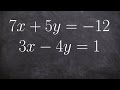 Solving Systems of Equations