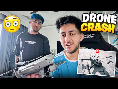 Drone Udaya Or Crash Hogya😂