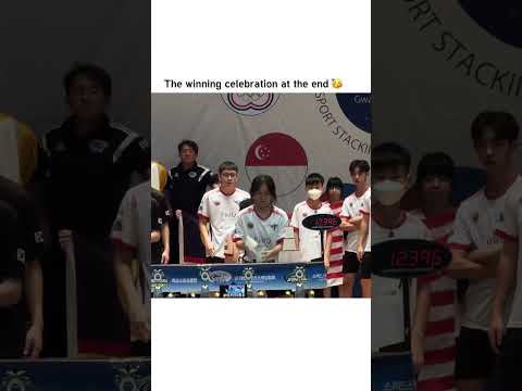 NOT SPED UP! 💨 (🎥: @davidyen1977) #sportstacking #speedstacking #cupstacking #speedstacks #fast