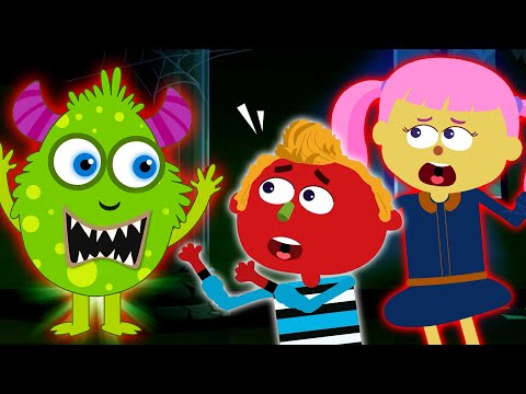 Where Is The Monster? 👹 | The Secret Haunted Mansion Adventure | Teehee Town | Nursery Rhyme Street