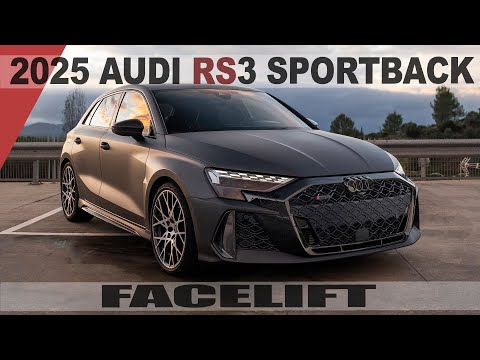 2025 AUDI RS3 SPORTBACK FACELIFT 8Y.5 - Quicker, louder and more agile - In Detail