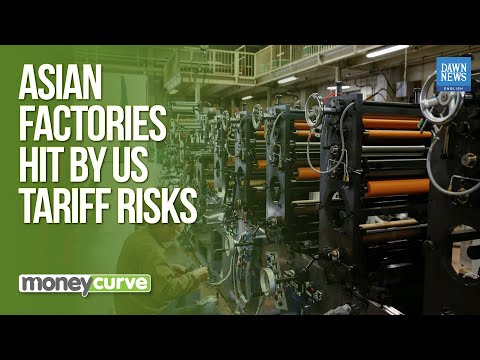 YouTube video thumbnail: Asian Factories Hit by US Tariff Risks