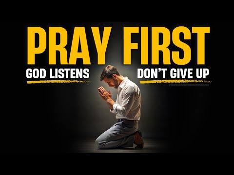 Until Something Happens Keep Praying | Christian Motivation