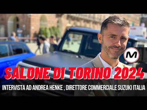 SUZUKI AL SALONE DELL’AUTO DI TORINO 2024 | Intervista ad Andrea Henke