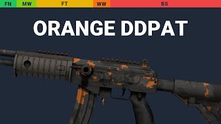 Galil AR Orange DDPAT Wear Preview