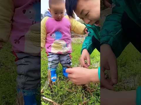 গোলু হুইহুইয়ের মজার মাছ ধরা 🥰।  #shorts
