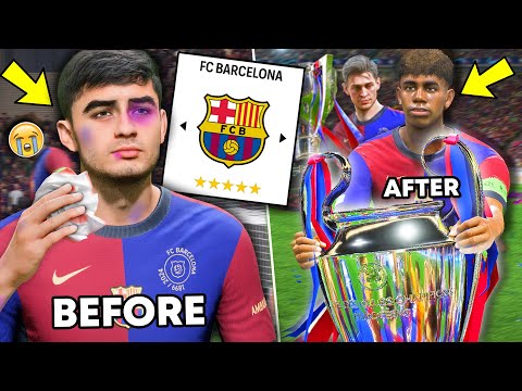 Mainin Career Mode Barcelona Sampai Treble Winner! | FC 24 Indonesia