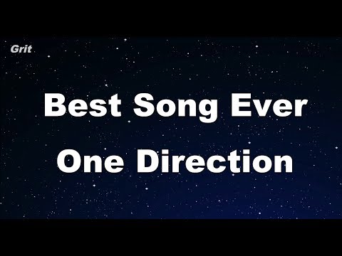 Best Song Ever – One Direction Karaoke 【No Guide Melody】 Instrumental