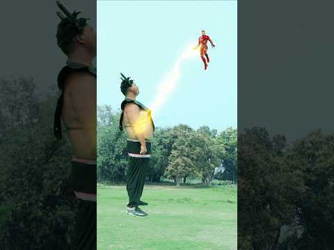 Monster vs Iron Man #ironman #funnyvideo #shorts