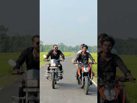 Mere Dono Bikes Ko Ride Pe Jana Hai ❤️ || Duke 250 & Splender 🔥 #shorts #ktm #youtubeshorts