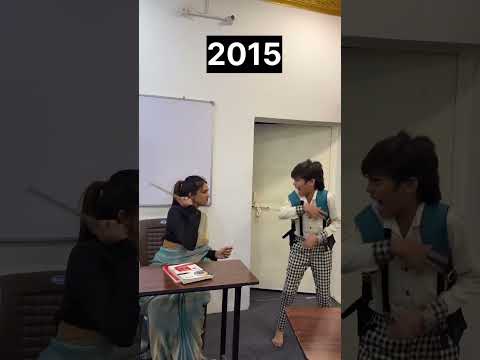 Old Student Vs Modern Student 😯 #school #students #teacher #madam #trending #classmates #shorts