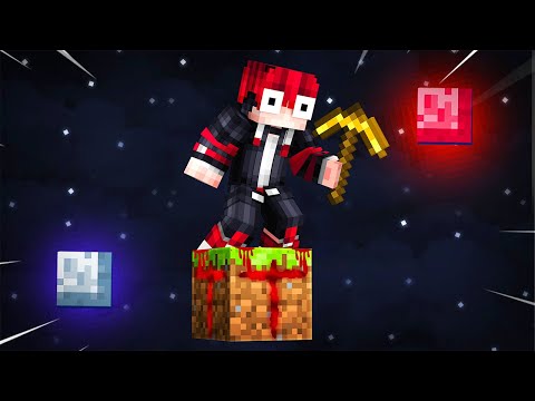 🔥โคตรโหด!!【มายคราฟ,แต่ผมติดอยู่บน1บล็อกสุดน่ากลัว!!】Minecraf