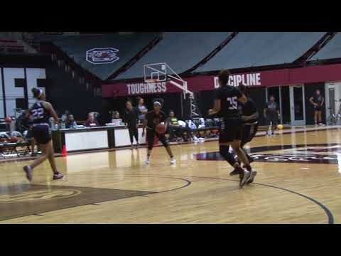 Women's Basketball National Champions Return to Practice