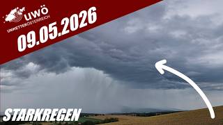 Gewitter bringen kleinräumige Vermurungen - 09.05.2026 | UWÖ