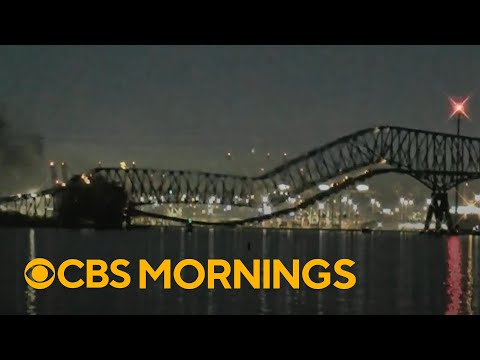 YouTube video thumbnail: Loose Wire on Ship Likely led to Power Loss Before Baltimore Bridge Collapse, Ntsb Finds